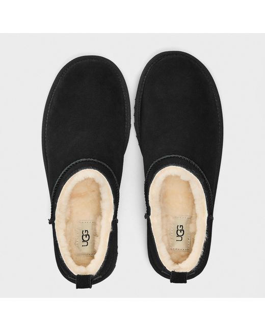 Ugg Black Classic Micro Boot