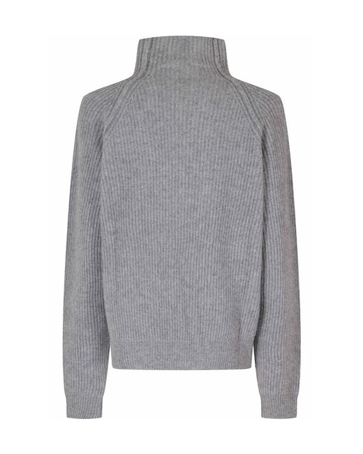 FEDERICA TOSI Gray Turtleneck Sweater