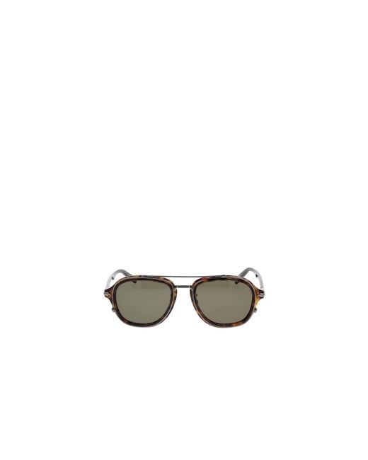 Dior Metallic Eyewear Round-Frame Sunglasses for men