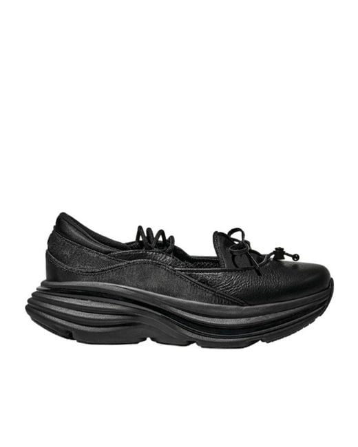 Hoka One One Black Bondi Mary Jane Shoes for men