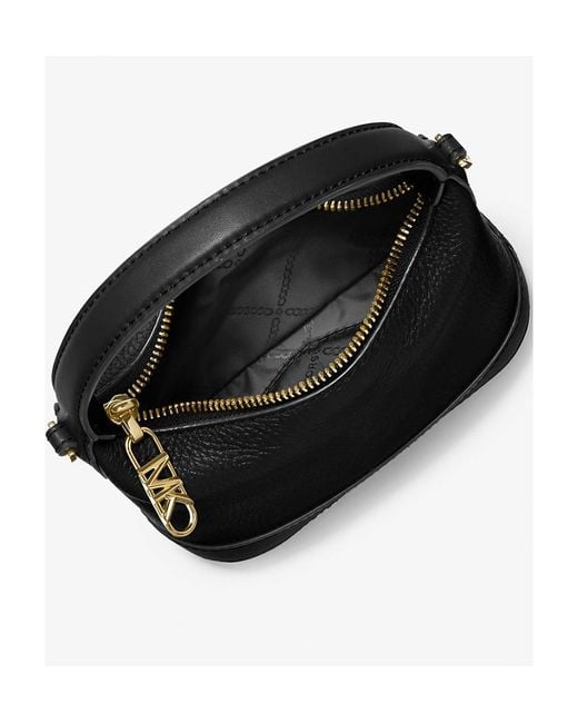 MICHAEL Michael Kors Black Logo Lettering Shoulder Bag