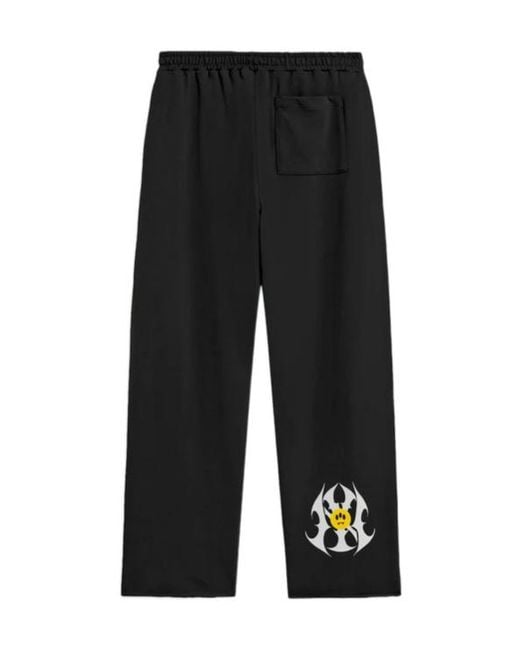 Barrow Black Loose Fit Trousers for men