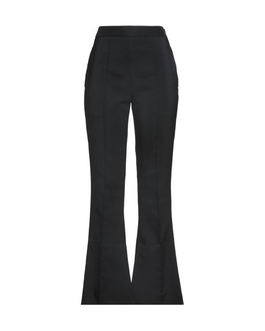 Marni Black Solid Color Flared Pants