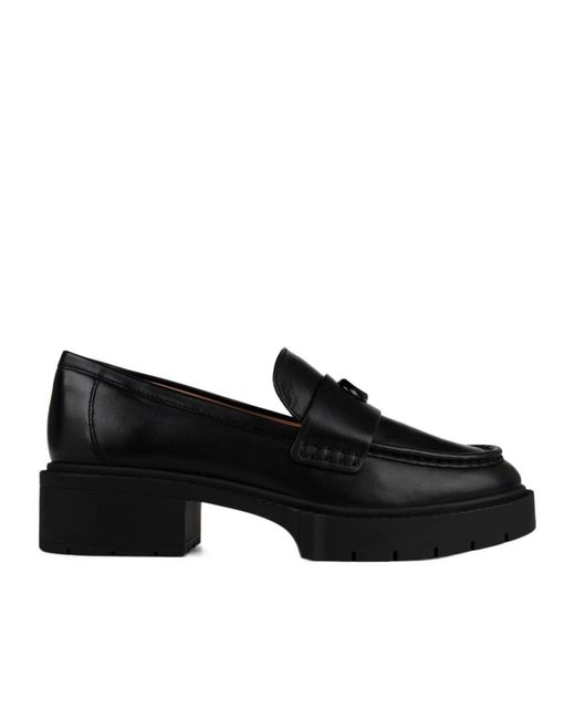 COACH Black Leah Loafer