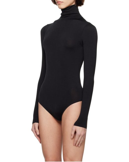 Wolford Black Colorado Bodysuit