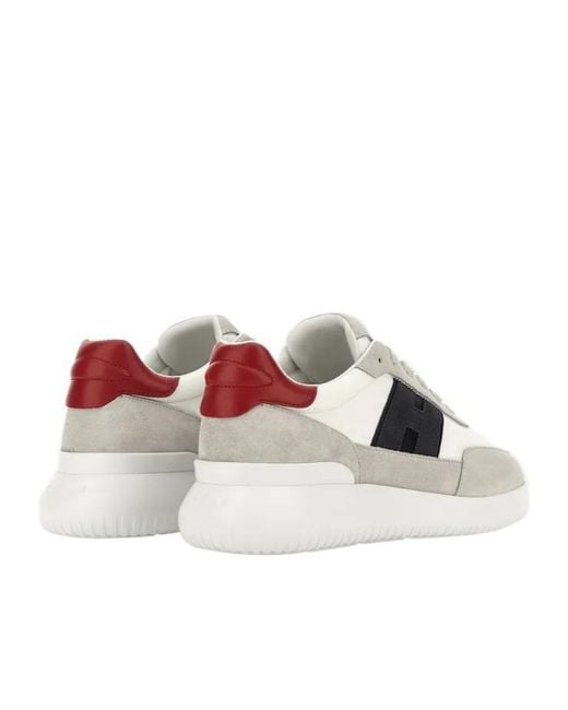 Hogan Multicolor Cube Lace-Up Sneakers for men