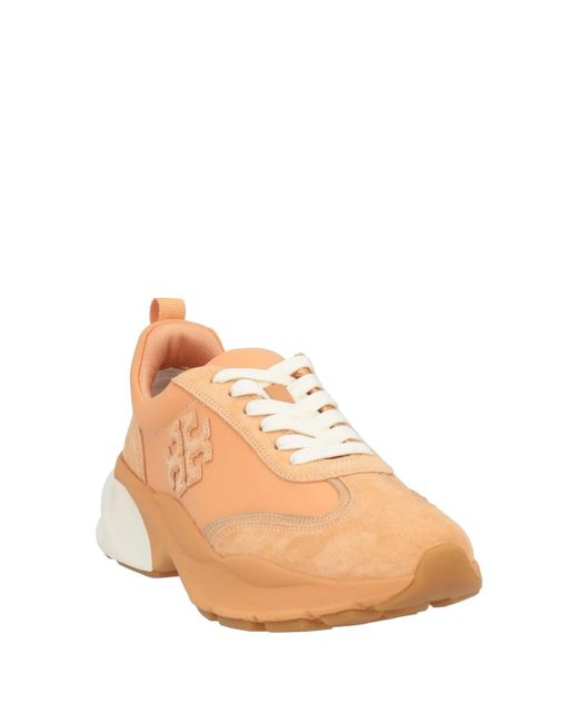 Tory Burch Pink Low-Top Casual Sneakers