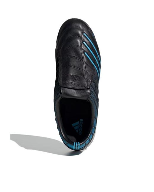 Adidas Blue F50 Sala Logo-Embroidered Sneakers for men