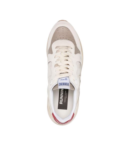 Golden Goose Deluxe Brand White Running Sole for men