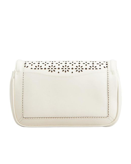 Roger Vivier White Jeu De Fille Clutch Bag