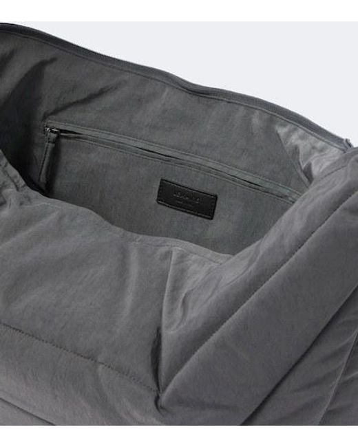 Lemaire Gray Soft Game Large Shoulder Bag for men