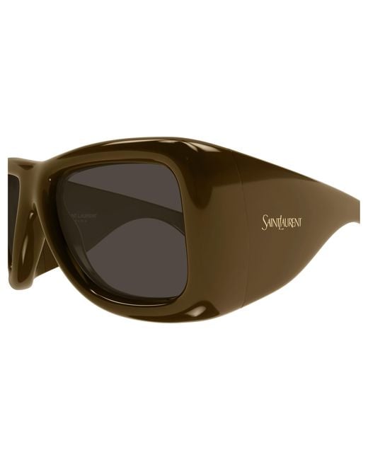Saint Laurent Green Sl 902 Howl Oversized-Frame Sunglasses for men