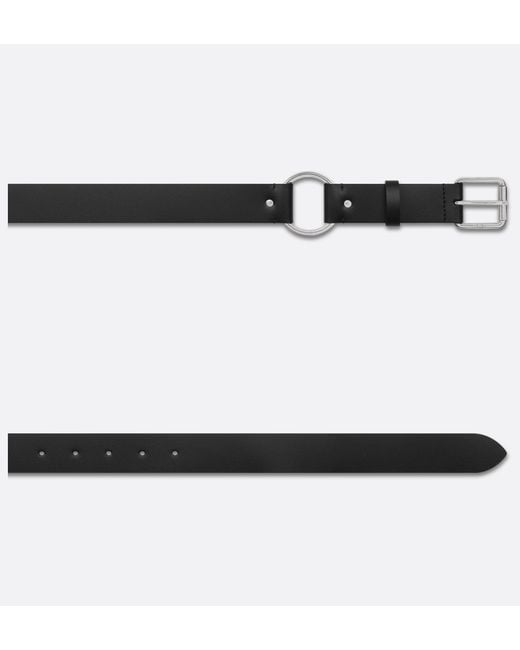 Dior White Symbol Belt With Removable Pouch