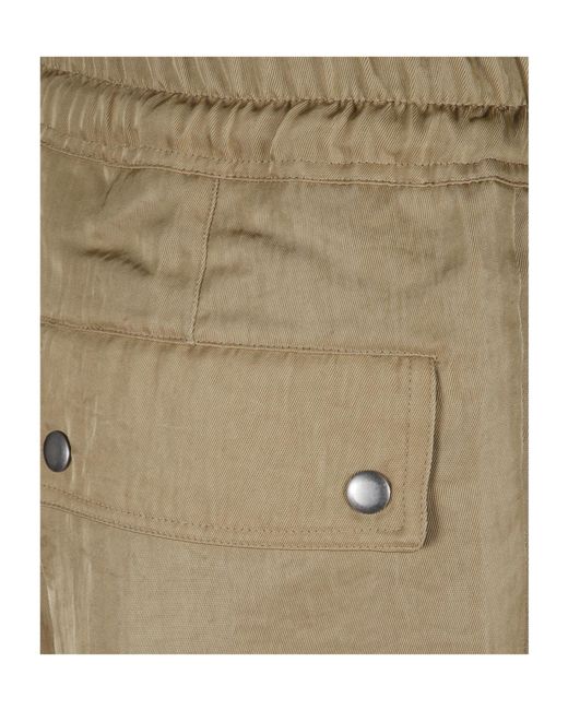 Dries Van Noten Natural Drawstring Casual Pants for men