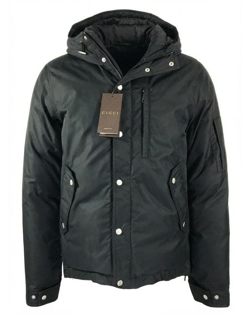 Gucci Black Long-Sleeved Casual Jacket for men