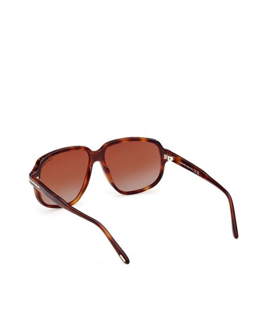 Tom Ford Pink Logo Sunglasses for men