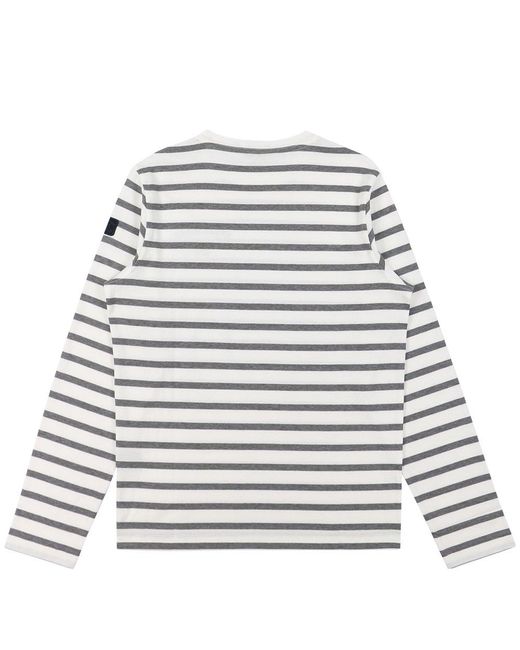 Paul & Shark White Logo Long-Sleeved T-Shirt for men
