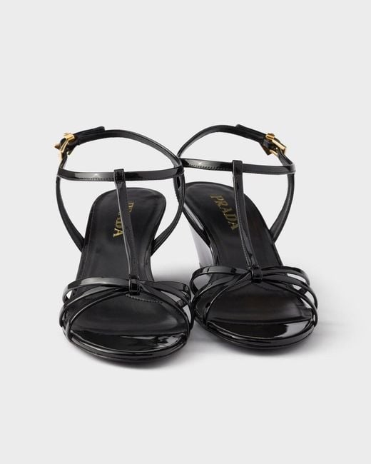 Prada Black Buckle-Fastened Sandals