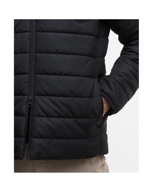 Barbour Black Aldon Quilted Jacket for men