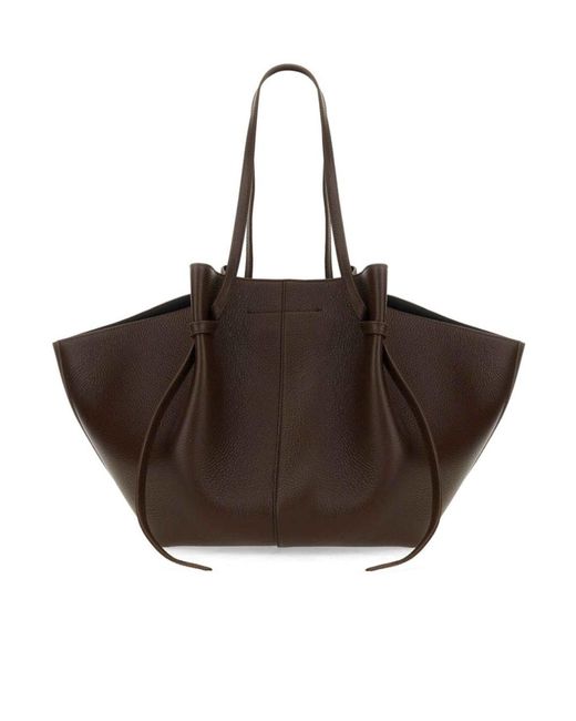 Yuzefi Brown Large Mochi Tote Bag