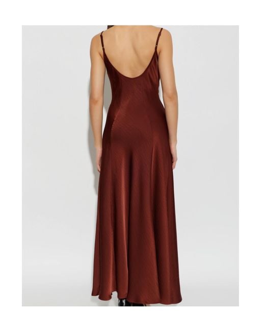 AllSaints Purple Suspender Dress