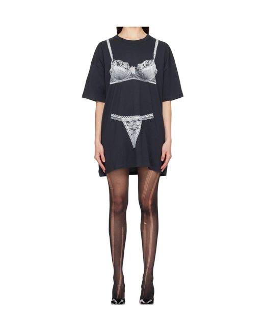VAQUERA Blue Phantom Mini Dress