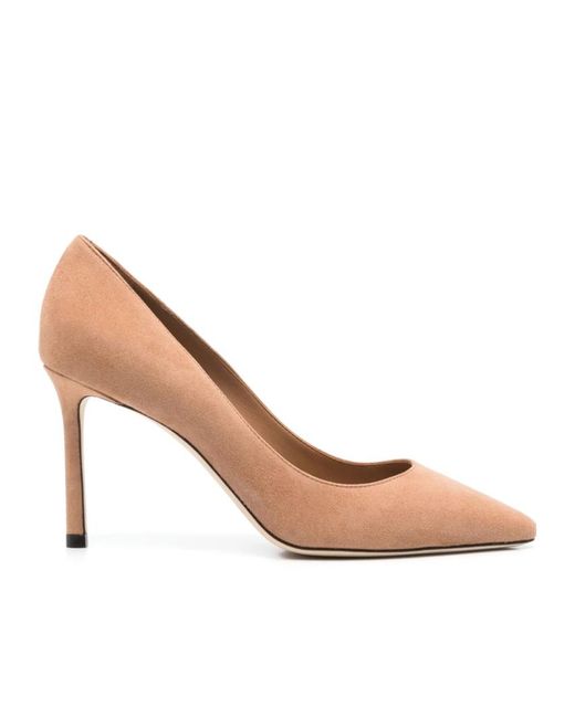 Jimmy Choo White Pointed High Heels