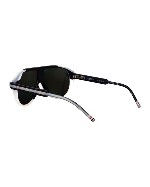 Thom Browne Red Full-Rim Sunglasses for men