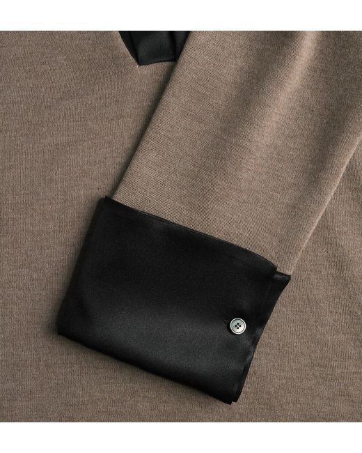 Dior Brown Long Sweater