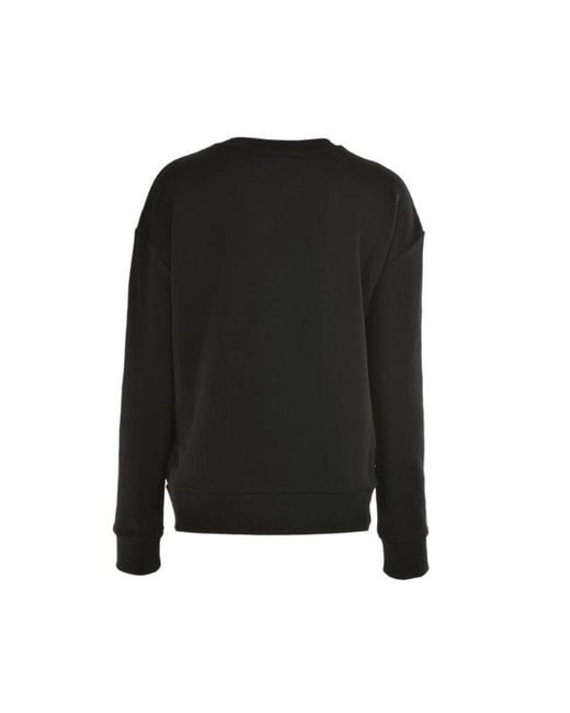 Iceberg Black Round-Neck Pullover
