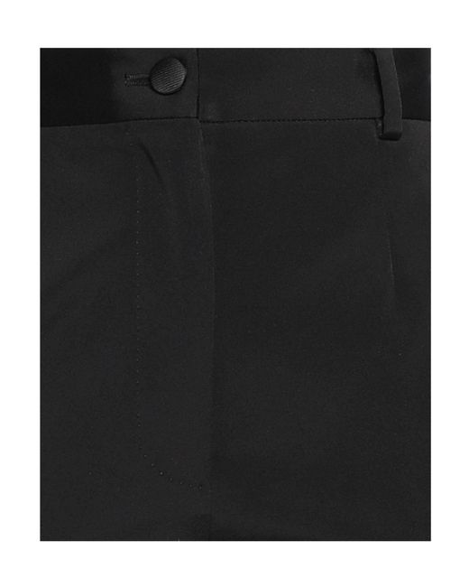 Dolce & Gabbana Black Casual Trouser