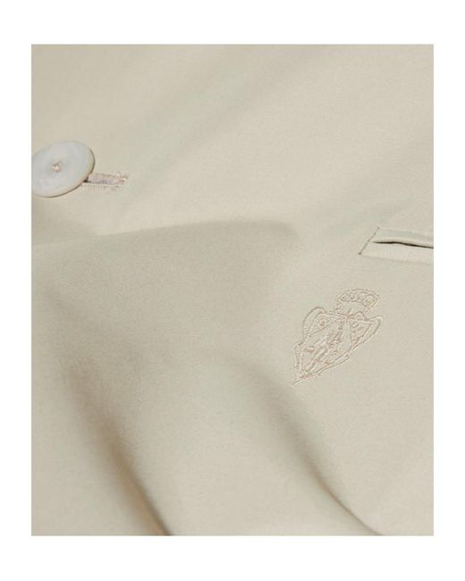Gucci Natural Lightweight Cotton Nylon Twill Jacket for men