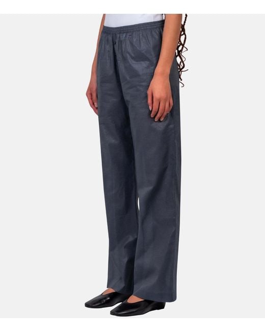 Paloma Wool Blue Elastic Waist Casual Pants