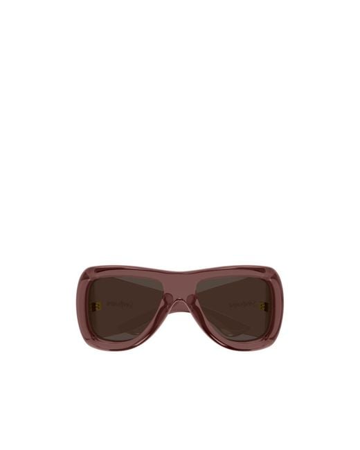 Saint Laurent Green Howl Rectangle-Frame Sunglasses for men
