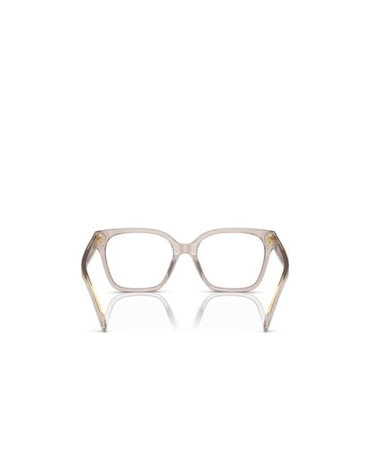 Ralph Lauren White Ralph By Eyewear Square Frame Glasses