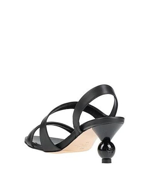 Weekend by Maxmara Black Sandals