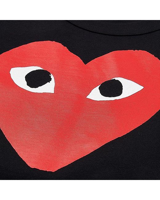 Comme des Garçons Black Short-Sleeved T-Shirt for men
