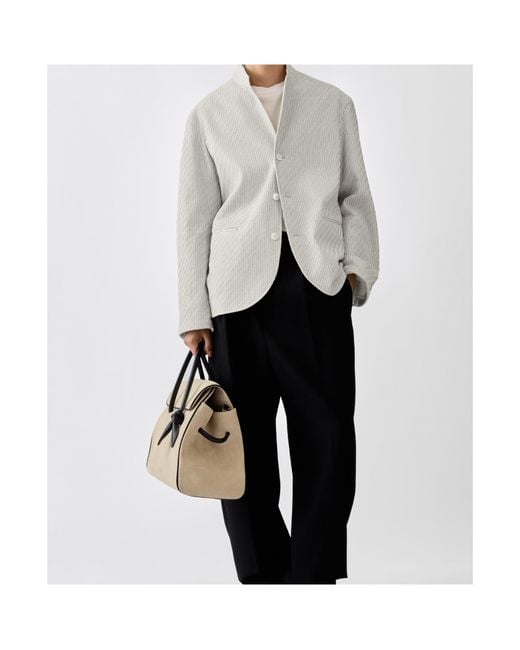Jacquemus White The Palmier Tailored Jacket for men