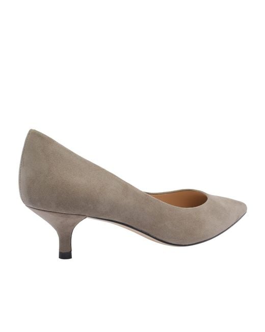 Stuart Weitzman Gray Pointed High Heels