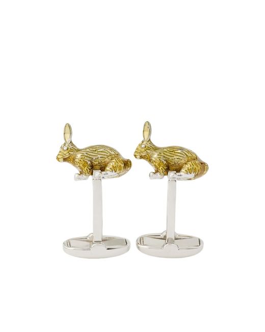 Paul Smith White Rabbit Cufflinks for men