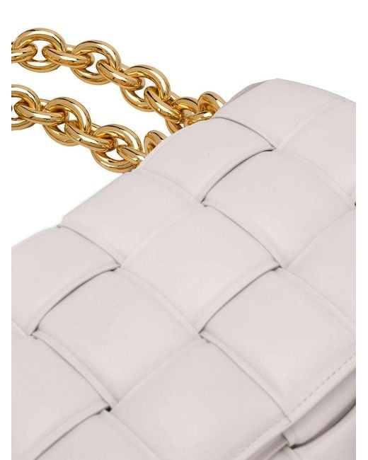 Bottega Veneta Metallic The Chain Cassette Shoulder Bag