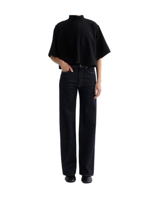 Agolde Black Harper Straight Jean