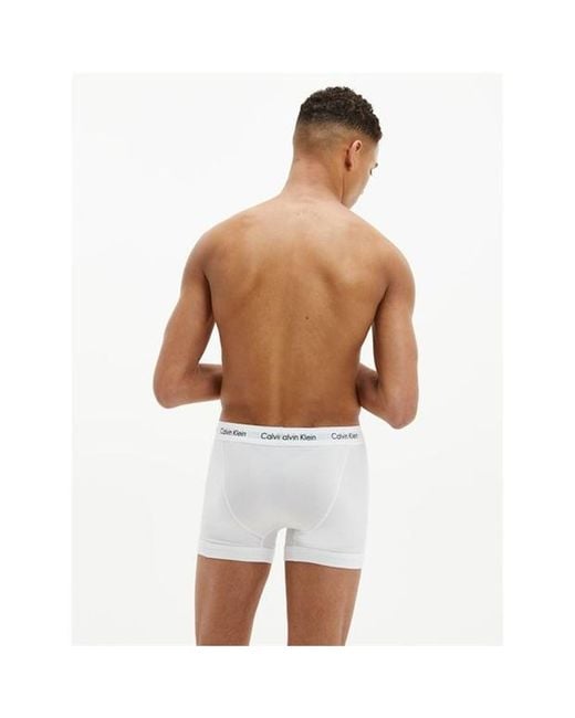 Calvin Klein White Logo Underwear for men