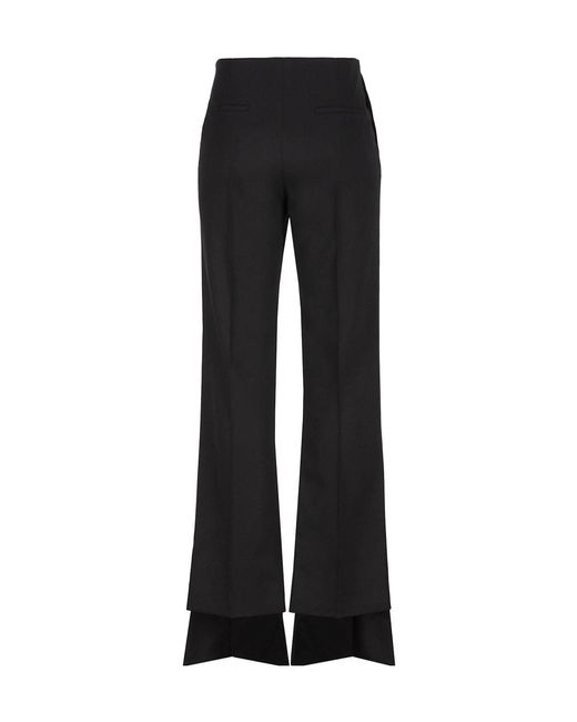 Chloé Black Chloé Low-Waisted Tailored Trousers