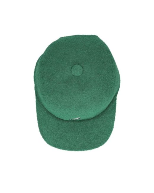 Kangol Green Logo Baseball Hat for men