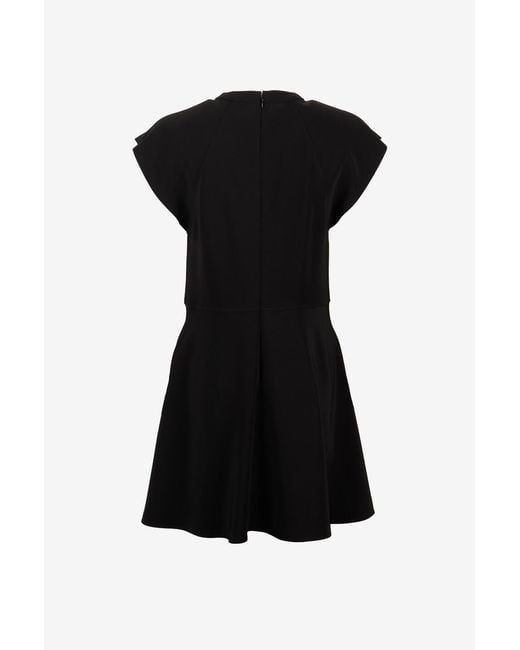 Stella McCartney Black Round Neck Dress