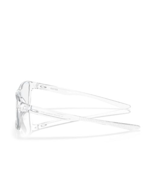 Oakley White Rectangle-Frame Glasses for men