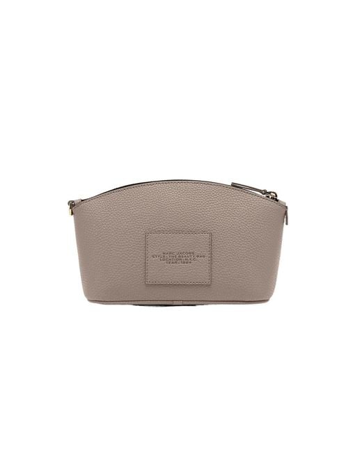 Marc Jacobs Gray The Beauty Bag Makeup Bag