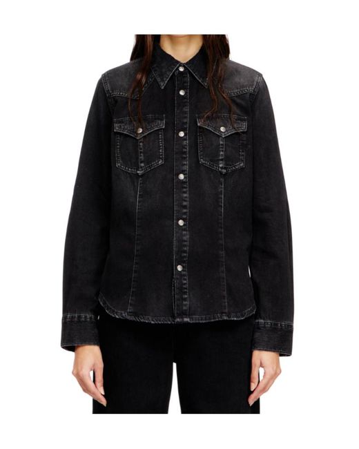 DIESEL Blue De Waves Western Shirt