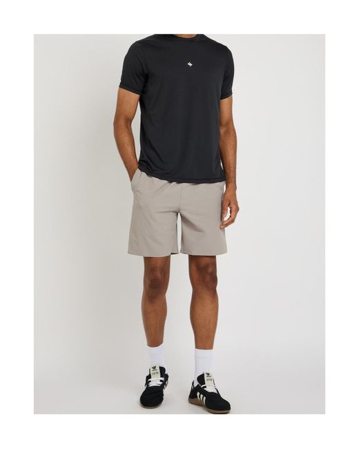 Represent Black Logo Crew Neck T-Shirt for men